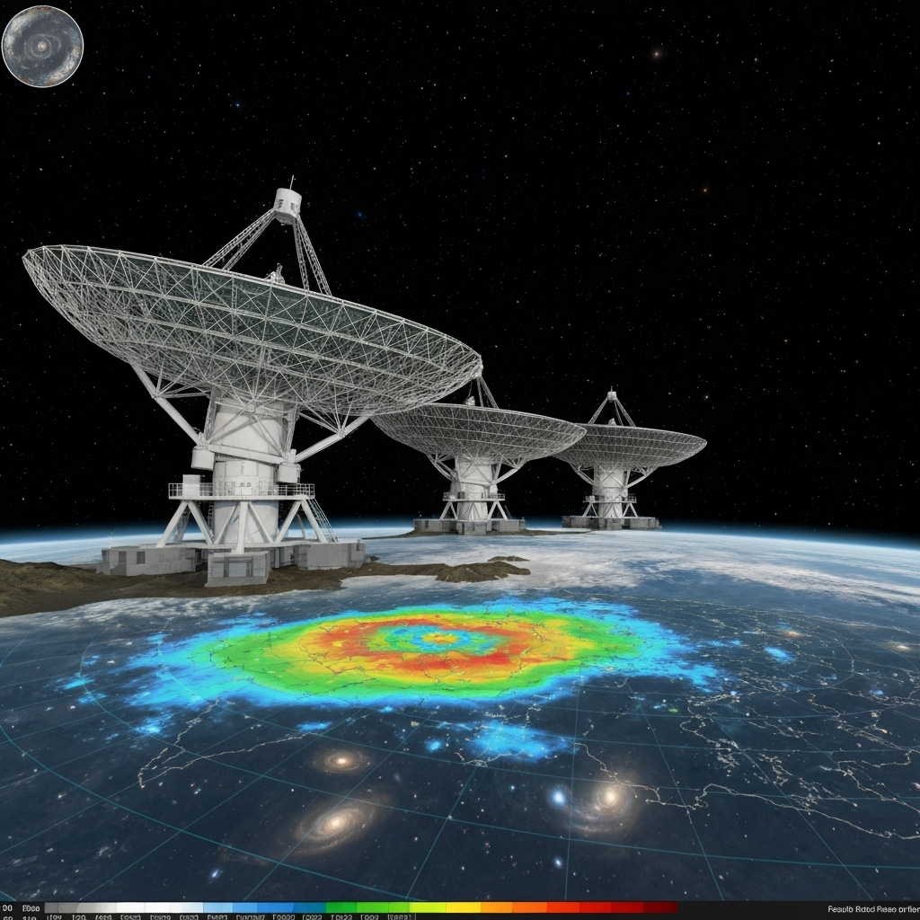 Simulation of Large Scale Mapping with Tidbinbilla's Telescope